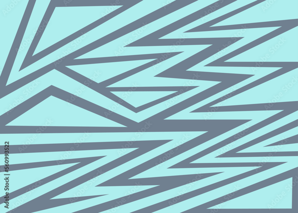 Poster abstract background with some triangle and zigzag lines pattern