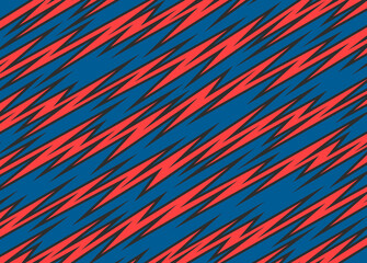 Abstract background with gradient diagonal zigzag lines pattern. Stroked zigzag lines