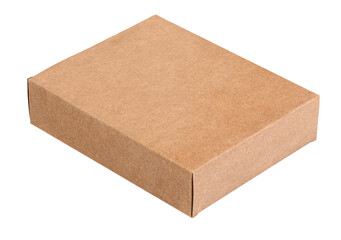 Close up of a Brown box