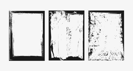 Grunge frame.Grunge background.Abstract vector template.
