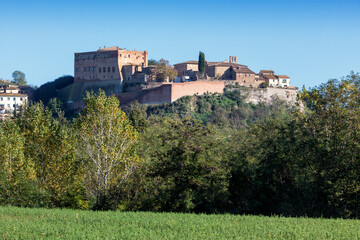 San Giovanni D'Asso, Siena. Castello Pannilini, 