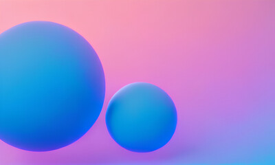 modern background with soft colorful ball for background and bcakdrop website, generative ai beautiful background