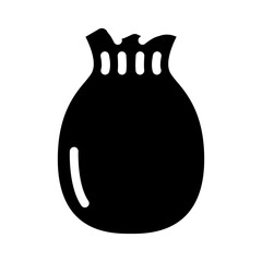 no scratch mittens baby cloth glyph icon vector. no scratch mittens baby cloth sign. isolated symbol illustration