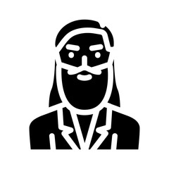 mendeleev chemistry glyph icon vector. mendeleev chemistry sign. isolated symbol illustration