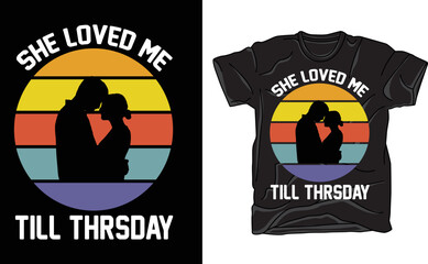 valentine day  t shirt design