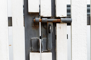 door lock white home open wall metal