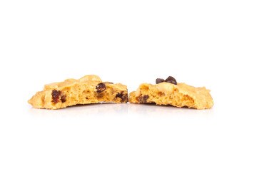 cookie high nobody breakfast isolated on white background