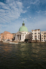 Obraz premium Buildings, canals and amazing architecture of the old city of Venice - Italy
