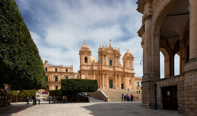 Noto, Siracusa. Cattedrale di San Nicolò da Palazzo Ducezio
