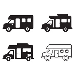 Food truck icon