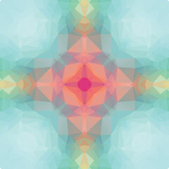 Geometric seamless pattern design, Repeat textile design, Mosaic, Decoration, Fabric print.