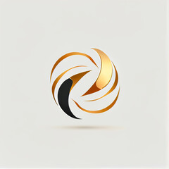 Generative-Ai  gold Business logo 