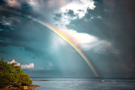 Regenbogen auf den Malediven - Rainbow in the Maldives