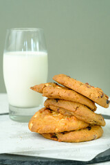 milk and cookies
