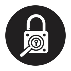 Key as a search icon