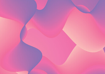 Trendy Minimalistic Fluid Blurred Gradient Background. Poster, Brochure, Advertisement, Banner