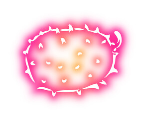 Collection of Fruit neon