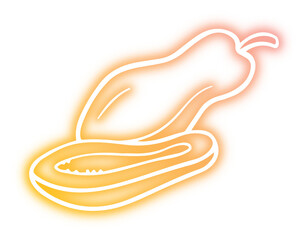 Collection of Fruit neon