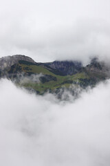 The view from the top of Schaefler mountain, Switzerland