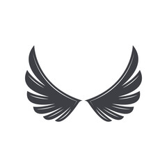 Falcon logo template vector