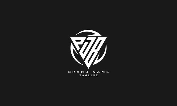 PJB, PDB, Abstract initial monogram letter alphabet logo design