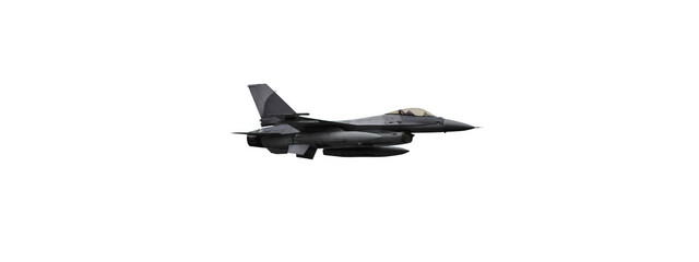  f-16 jet fighter isolated 