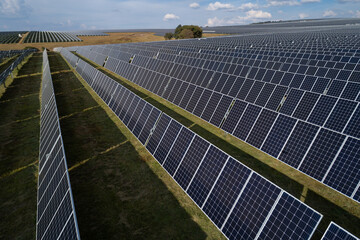 Solar panels close up, mining electricity by solar panels, solar power station, solar energy, environmental protection