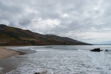 Malibu California Leo Carillo Beach Seascape