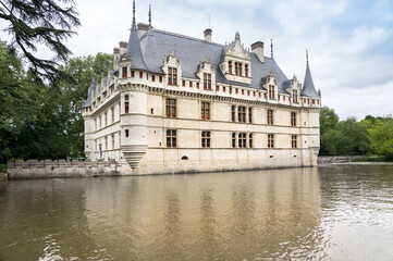 Fototapeta na wymiar Château d'Azay-le-Rideau, France