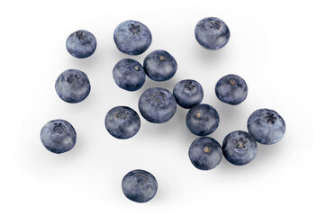 Many Natural fresh sweet blueberry