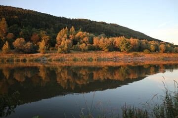 V&aacute;h river, Žilina, Slovakia