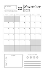 December, Clean & Minimal Calendar for 2023
Calendar & Planner. Monthly Planner