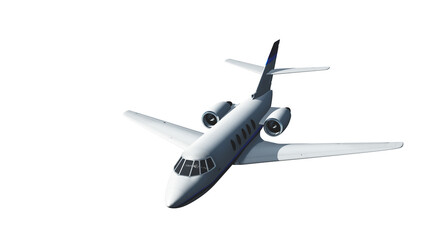 airplane isolated on white background