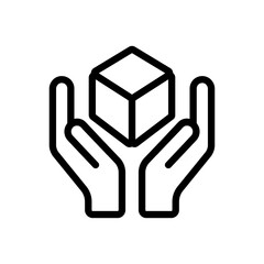 Fototapeta premium Postal symbols vector illustration. Fragile handle with care dry up sign. Black and white designation. Caution fragile. Symbol for sending box. Mail signs set. Glass cracked designation. Sign up arrow