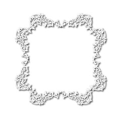 frames in vintage style with elements of ornament, art, pattern, background, texture