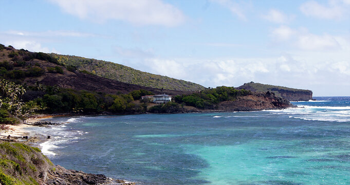 Coast of Bequia Island, St. Vincent and Grenadines