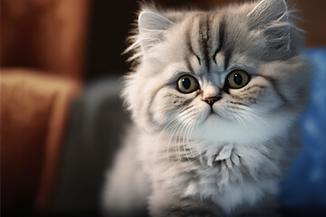  Persian cat, Generative AI