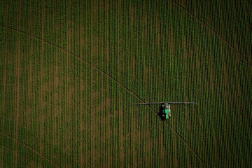 Campo, maiz, maquinaria agraria, siembra