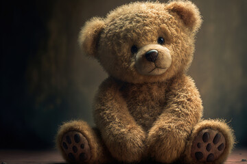 teddy bear in brown color