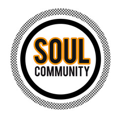 Soul community logo ideal for websites, club night ,promotion and more