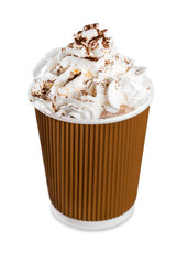 Cold Coffee Milkshake Isolated