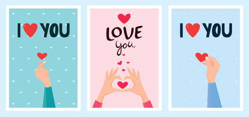Happy Valentines Day romantic cards, stickers, and decorative greetings vector for your loved ones.