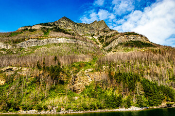 Mount richards Upper Waterton Lakes Waterton Lakes National Park Alberta Canada