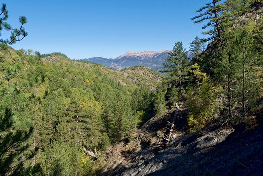 Griechenland - Iliochori - Wanderweg zum Wasserfall Balta di Striga