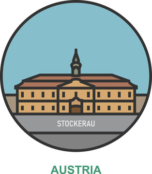 Stockerau. Cities and towns in Austria