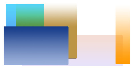 Fototapeta premium set of four banners with squares