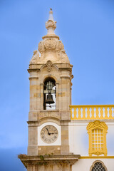 Architecture details of the pretty city of Faro in the the south of Portugal