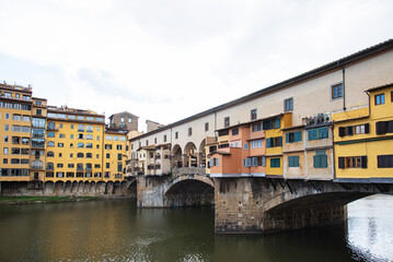 Fototapeta na wymiar Pontevecchio, Florence Italy 