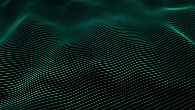 Wave animation background
