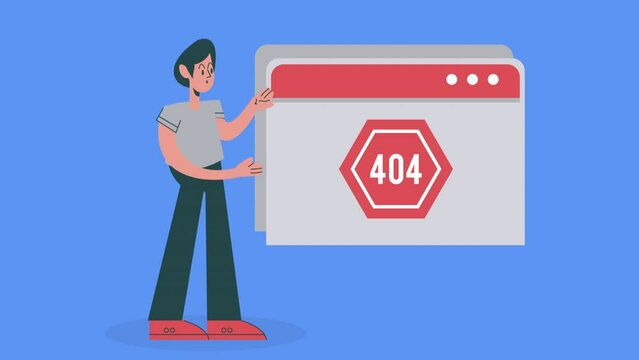404 connectivity error in webpage template